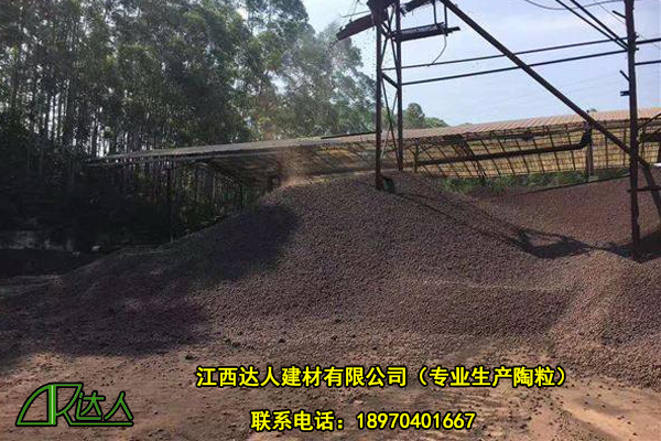密度不同，陶粒也不同